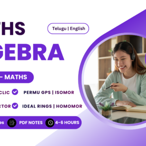 4th Sem Maths — Algebra Video Course OU KU MGU