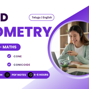 6th Sem Maths — Solid Geometry Video Course OU KU MGU