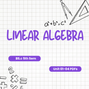 5th Sem Maths — Linear Algebra PDFs OU KU MGU